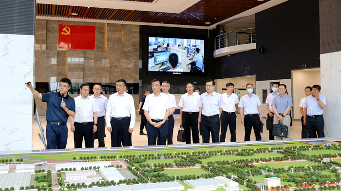 省委常委、副省長王健來集團調(diào)研沈陽航空動力產(chǎn)業(yè)園項目